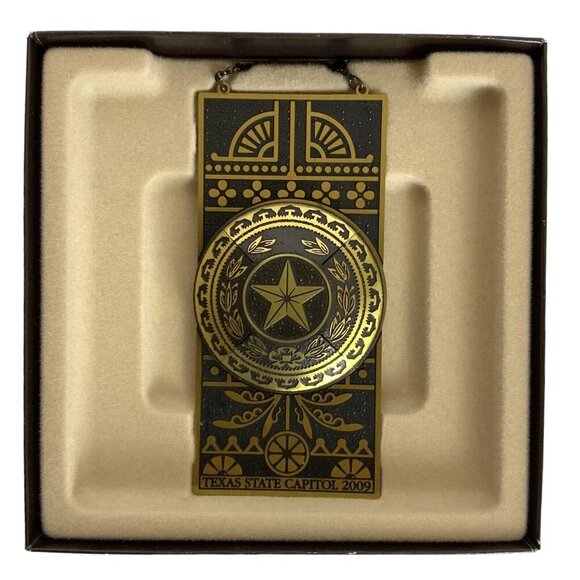 Texas State Capitol 2009 Retired Christmas Ornament Collectible Decor With Box - Picture 2 of 5